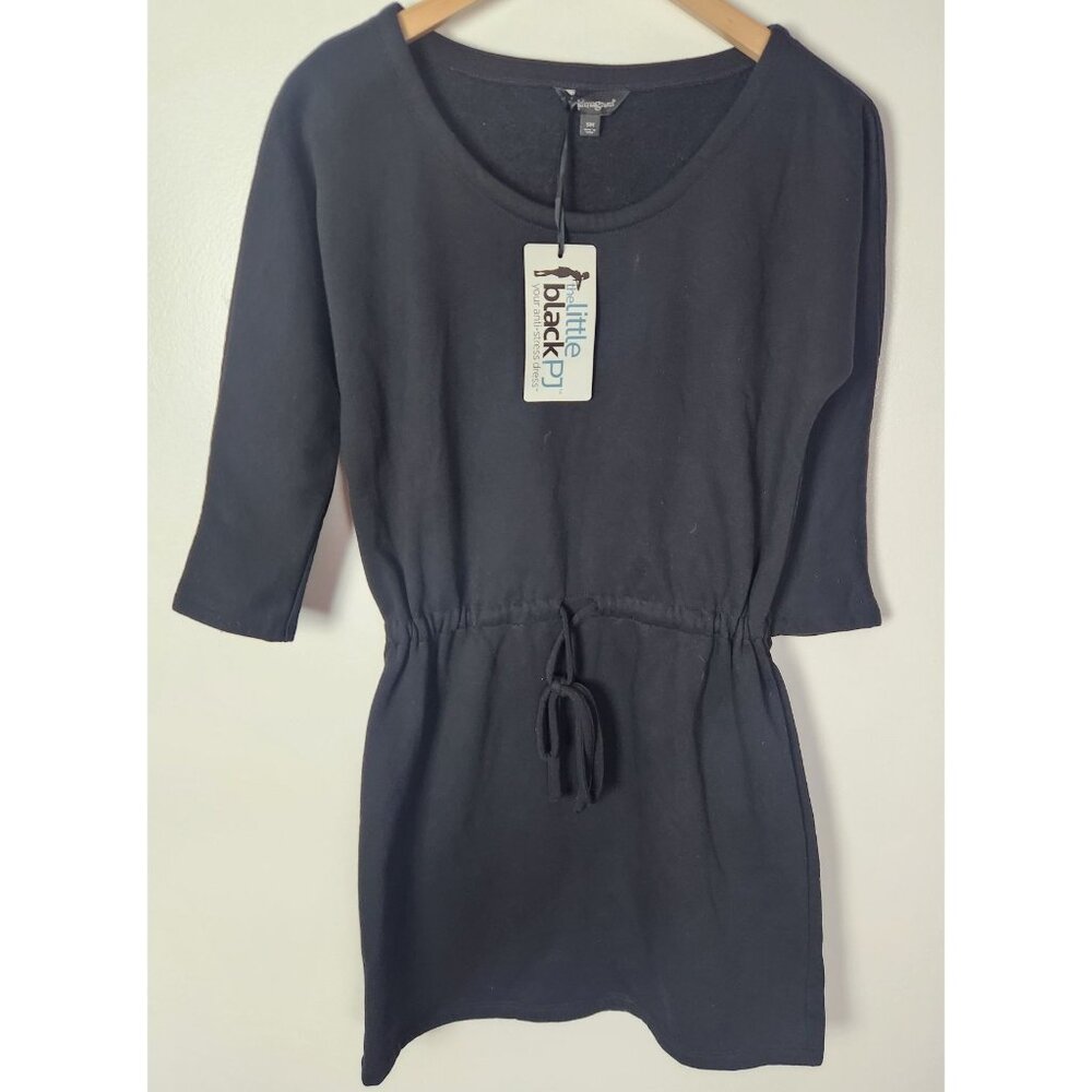 Pajamagram Women's Sz. S Black PJ Anti Stress Lounge Dress NWT